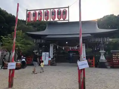 龍田大社の本殿・本堂