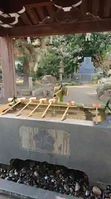 加納天満宮の手水舎