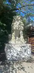 寒川神社の狛犬