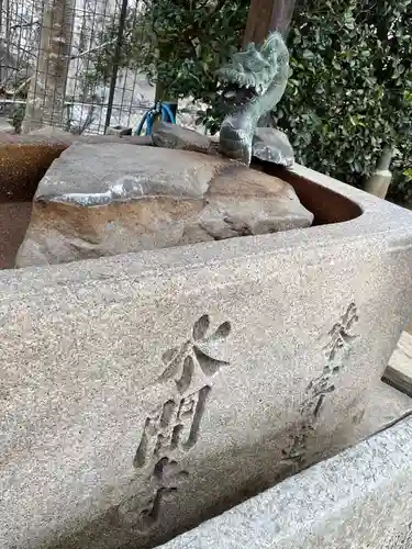 水間寺の手水