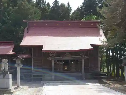 網走神社の本殿