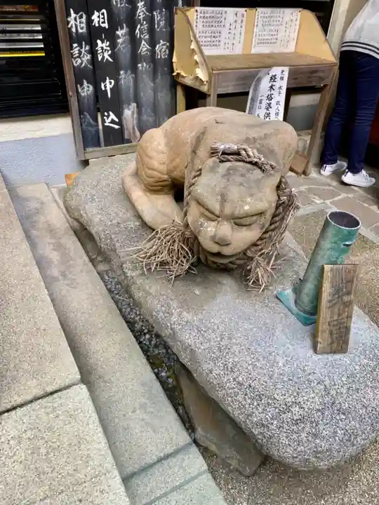 千手院の狛犬
