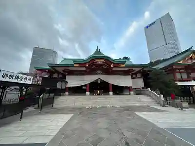 日枝神社の本殿・本堂