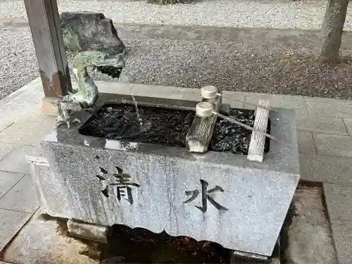 白髭神社の手水