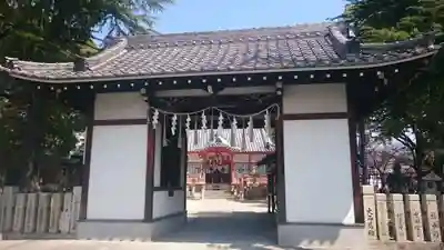 粟津天満神社の山門・神門