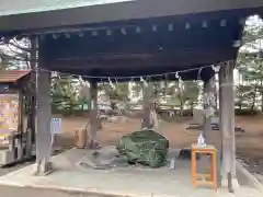 富良野神社の手水