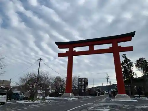 美濃國一宮　南宮大社の鳥居