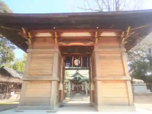 弓頭神社の山門