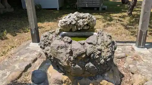 山上大神宮の手水舎