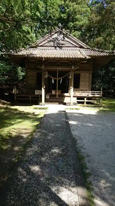 潮嶽神社の本殿