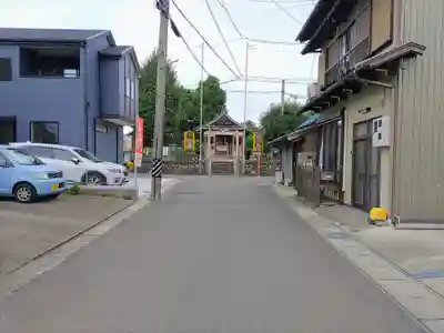 御縣神社の周辺