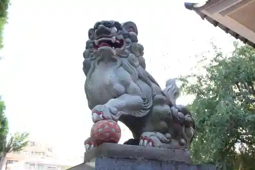 白山神社の狛犬