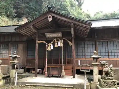 天別豊姫神社の本殿