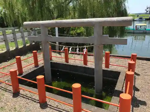 息栖神社の鳥居