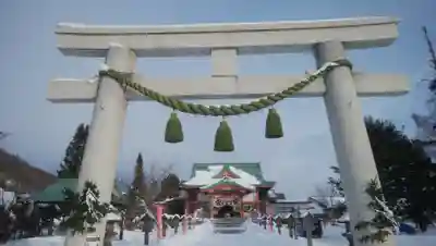 栗山天満宮の鳥居