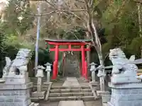 武社早尾神社の鳥居