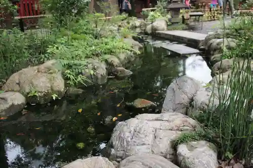 秩父神社の庭園