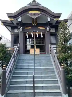 神楽坂若宮八幡神社の本殿・本堂