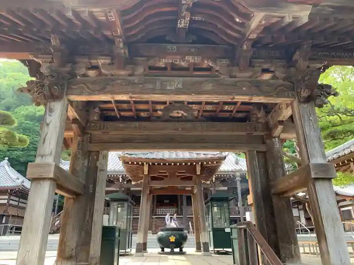 福祥寺(須磨寺)の山門・神門