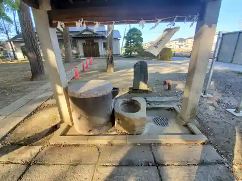 春日神社の手水