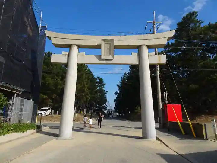 宮地嶽神社の鳥居