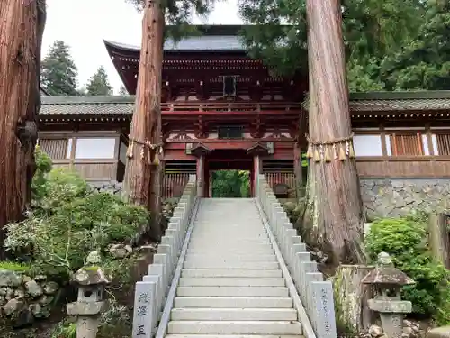 牛伏寺の山門・神門