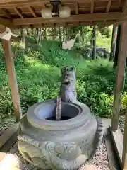 須山浅間神社の手水