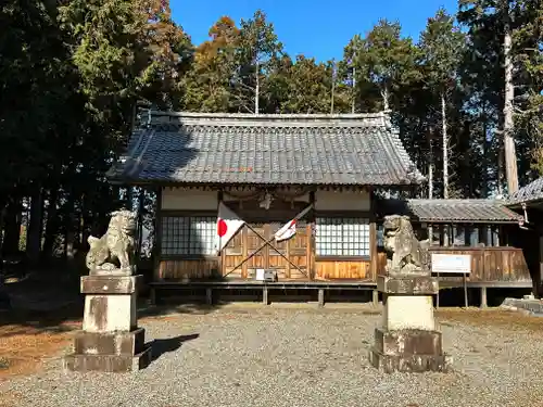 大領神社の本殿