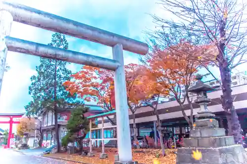 善知鳥神社の鳥居