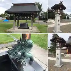 美瑛神社の手水