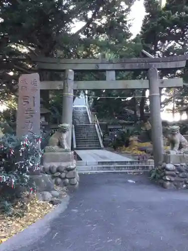 大瀬神社の鳥居