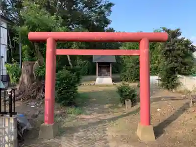 神社（名称不明）の鳥居