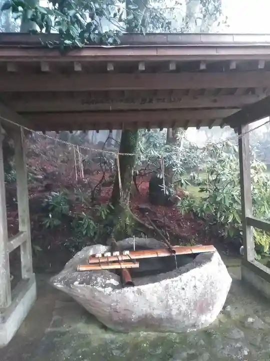 正平寺の手水舎