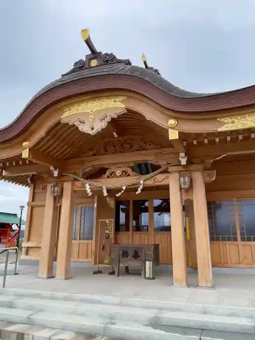 志賀理和氣神社の本殿