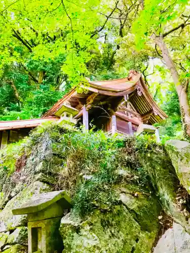 蚕影神社の本殿・本堂