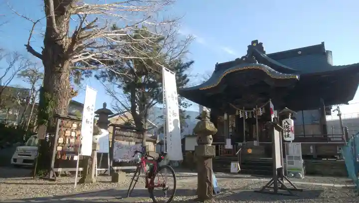 取手八坂神社の本殿・本堂