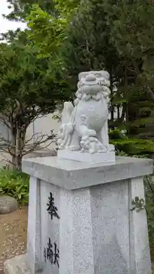 霧多布神社の狛犬