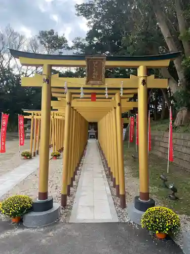 ほしいも神社の鳥居