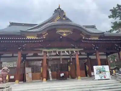 岸城神社の本殿・本堂