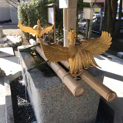 富岡八幡宮の手水舎