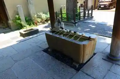 摩利支天堂 禅居庵の手水舎