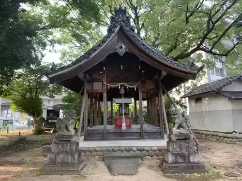 八幡社の神楽