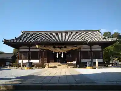 阿智神社の本殿・本堂