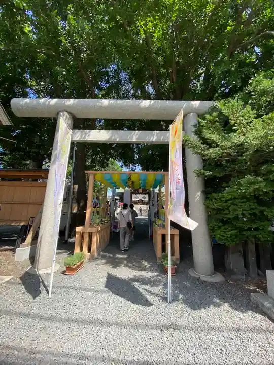 札幌諏訪神社の鳥居