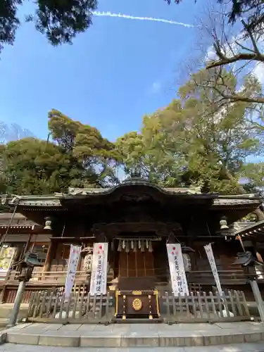 調神社の本殿