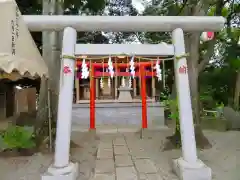 多摩川浅間神社の鳥居