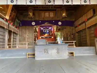 河口浅間神社の本殿・本堂
