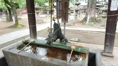 那古野神社の手水舎