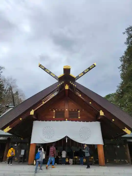 北海道神宮の本殿・本堂