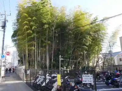 不知森神社の周辺